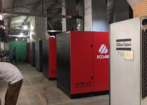 艾高螺桿式空壓機案例展示